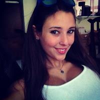 Angie Varona taking a selfie