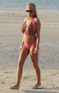 Katie Price in a bikini