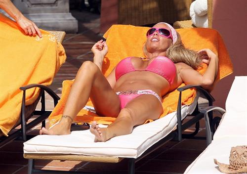 Katie Price in a bikini