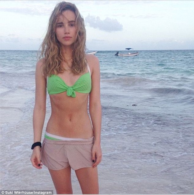 Suki Waterhouse in a bikini
