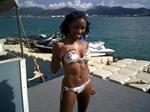 Shanola Hampton in a bikini