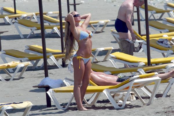 Jennifer Ellison in a bikini