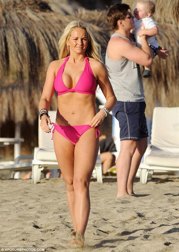 Jennifer Ellison in a bikini