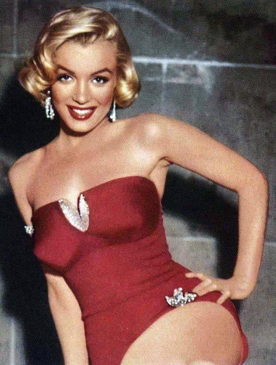 Marilyn Monroe in a bikini