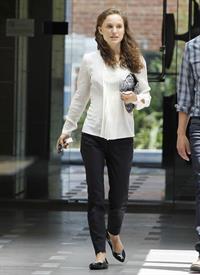 Natalie Portman - Exits an office building in Beverly Hills - August 10, 2012