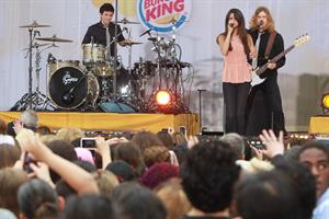 Selena Gomez performs at the Good Morning America GMA Summer Concert Series in New York City on June 17, 2011