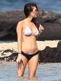 Megan Fox in a bikini - breasts