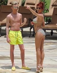 Amy Childs in a bikini - ass