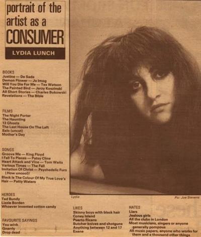 Lydia Lunch
