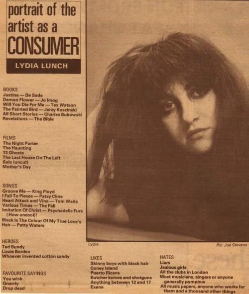 Lydia Lunch