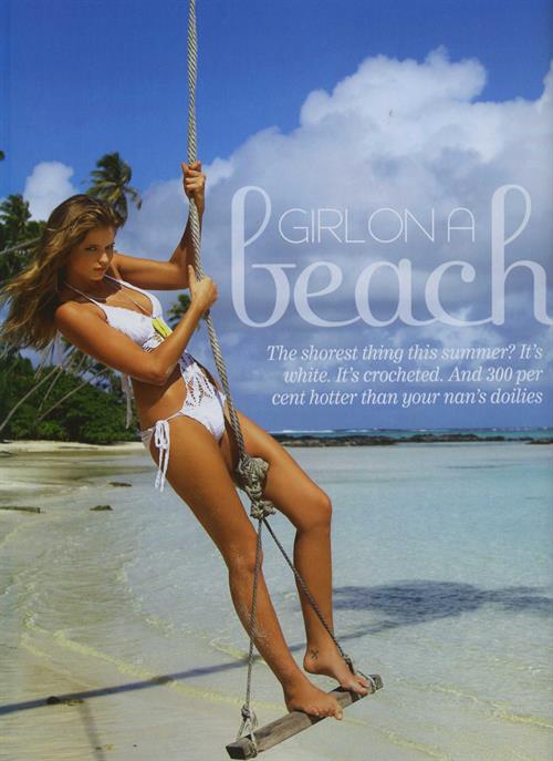 Abbey Lee Kershaw in a bikini