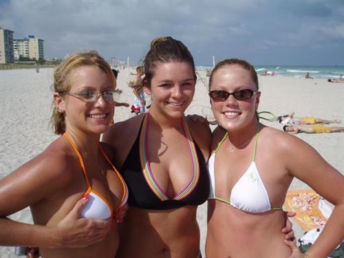 Anonymous in a bikini