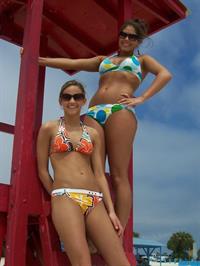 Anonymous in a bikini