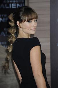 Olivia Wilde attends the Berlin premiere of Cowboys and Aliens on August 8, 2011 