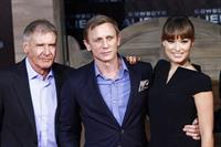 Olivia Wilde attends the Berlin premiere of Cowboys and Aliens on August 8, 2011 