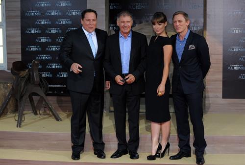 Olivia Wilde attends the Berlin premiere of Cowboys and Aliens on August 8, 2011 