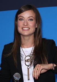 Olivia Wilde at the Blackberry booth at the 2011 CES in Las Vegas n December 7, 2011