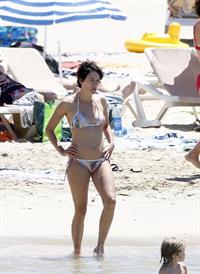 Lena Headey in a bikini