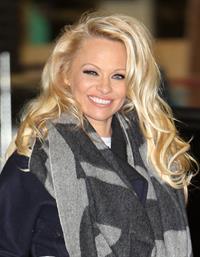 Pamela Anderson At ITV Studios in London 03.01.13 
