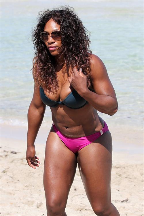 Serena Williams in a bikini