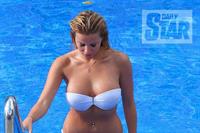 Georgia Kousoulou in a bikini