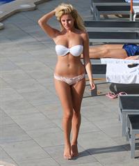 Georgia Kousoulou in a bikini